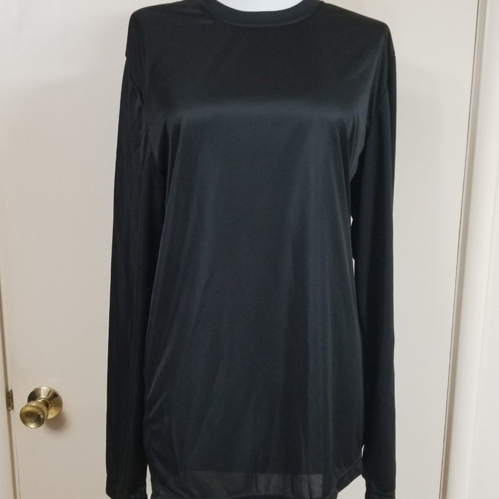 2 Pr Hanes Cool Dri Long Sleeve Women's Sport Tee
